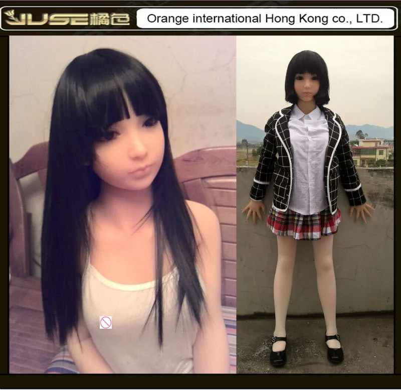 2016 Top quality chinese cute loli silicone font b sex b font font b doll b
