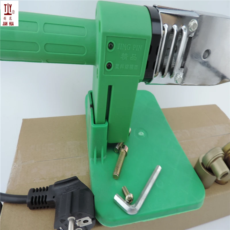1 Set Non-stick Coating DN16-32mm Head PPR Welding Machine Set, Plastic Pipe Welding Machine, Welder Machine AC 220V 800W 5