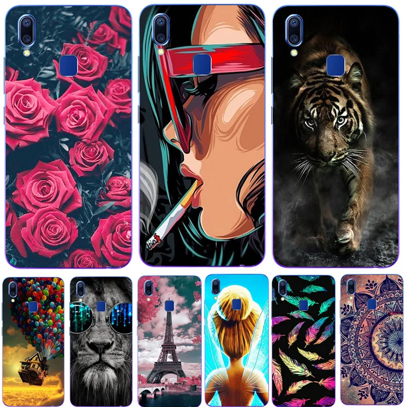 

For Vivo Y91 Case Soft TPU Silicone Cover Mandala Cartoon Phone Case For Vivo Y95 Y91 Protective Phone Cases For Vivo Y95
