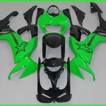 Комплект обтекателей ZX10R для Kawasaki Ninja 2011 2010 2009 2008 08 09 10 11 +