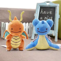 14-16 см мультфильм аниме милые Ditto Metamon Lapras Dragonite плюшевые игрушки для детей мягкая кукла подарки Kawaii детские игрушки подарок