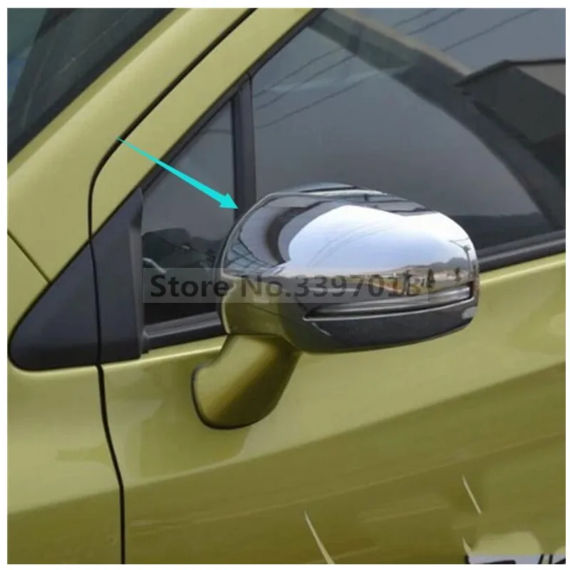 

CHROME SIDE MIRROR COVER TRIM MOLDING CAP FOR 2014 2015 SUZUKI SX4 S-CROSS