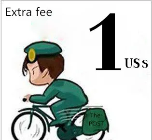 

Postage and other fees to make up the difference