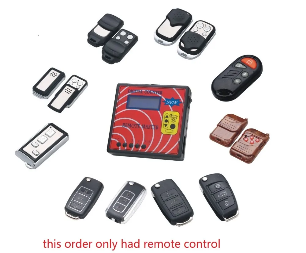 scoon free shipping wholesales NO.A fixed code sub remote for remote master 433 adjsutable RF Wireless remote control duplicator-in Auto Key Programmers from Automobiles