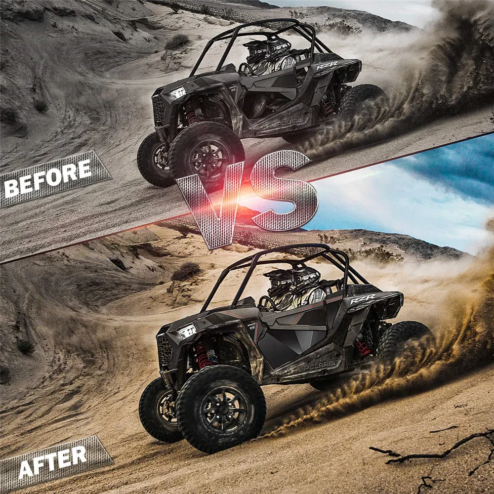 KEMiMOTO UTV Нижняя дверь панельные вкладыши для Polaris RZR 900 XC RZR-S 900 RZR-S 1000