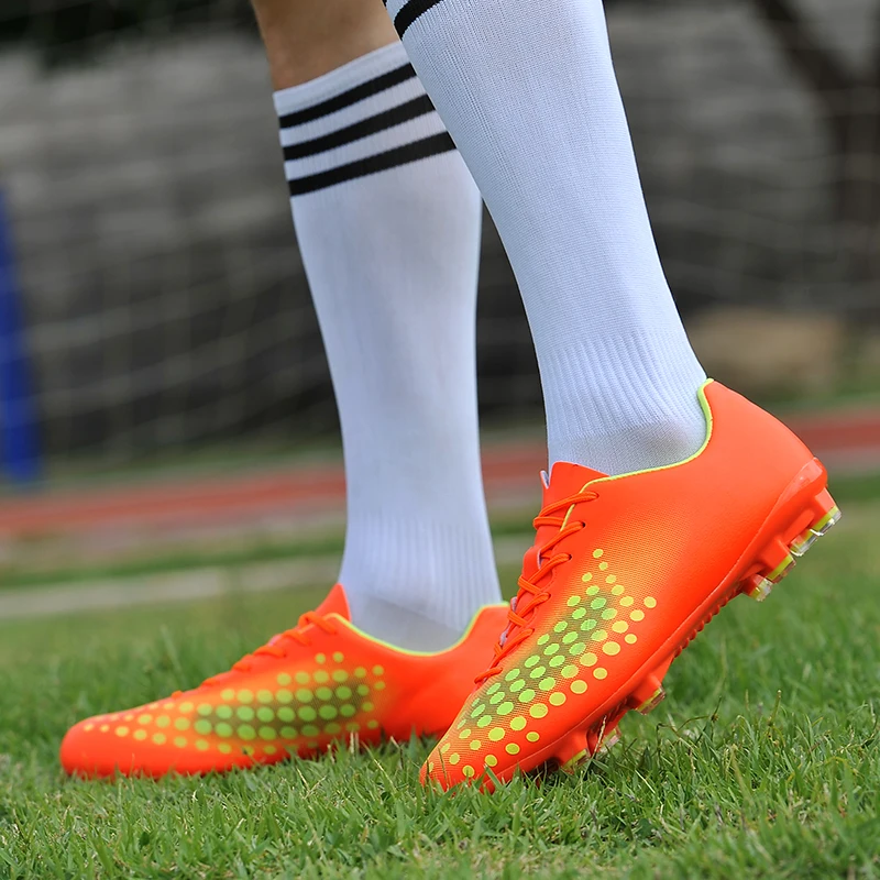 DR. EAGLE мужские FG/Футбол AG обувь детские спортивные тренировочные кроссовки Бутсы Сапоги Спайк crampon уличная сверхтонкая обувь для футбола, бутсы