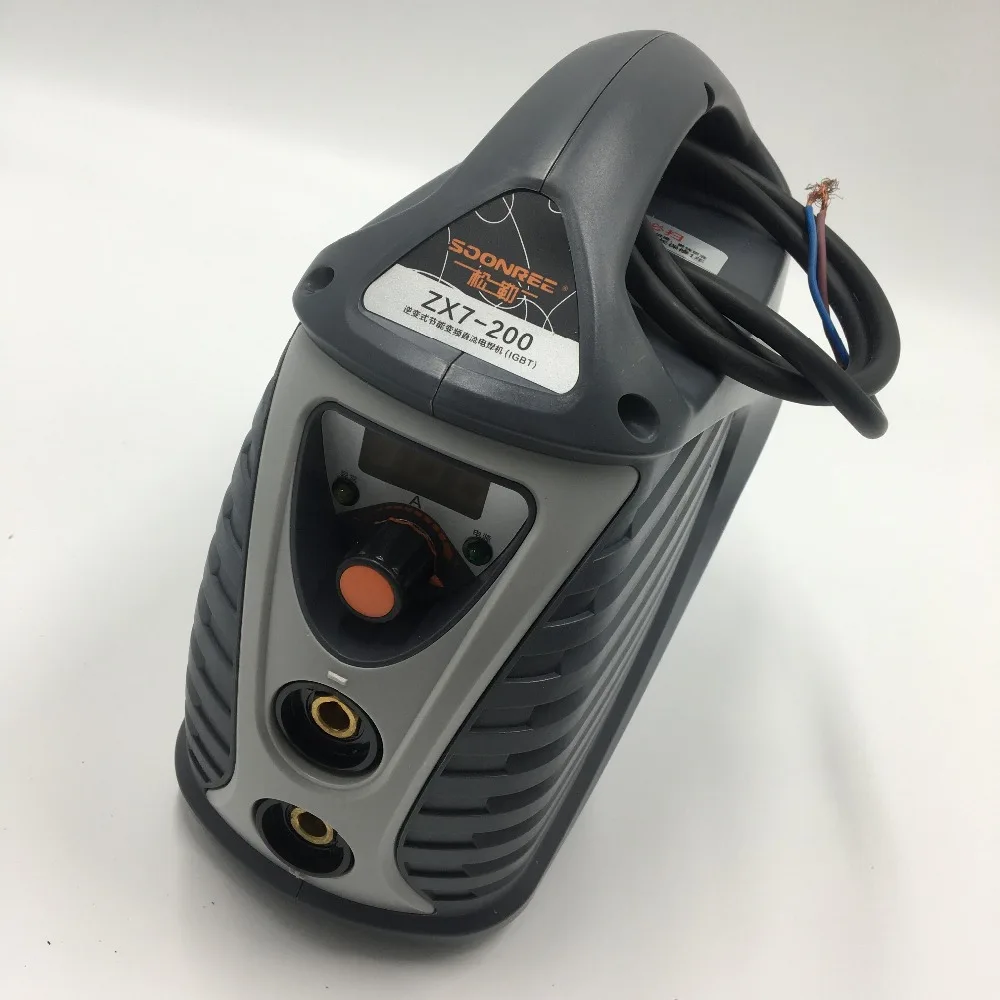 Мини ручной сварочный аппарат инвертор AC220V MMA ARC Welders 200A IGBT для дома сварочные