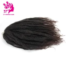 Synthetic Marley Braids Crochet Hair Afro Twist Braiding Hair 30strands 18inch DIY Ombre Brown Braiding Hairstyle For full head Synthetic Marley Braids Crochet Hair Afro Twist Braiding Hair 30strands 18inch DIY Ombre Brown Braiding Hairstyle For full head