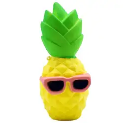 Милый кавайный мягкий игрушка форма ананаса медленно поднимающийся снимает стресс игрушки для детей, взрослых, тревога Предупреждение