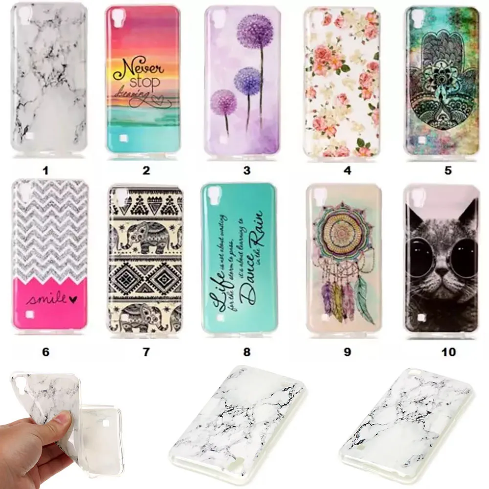 Ultra Thin Patterned Rubber Gel Soft TPU Silicone Case Cover for LG X Power 5.3&quot K220DS K220 Phone Shockproof Bags |