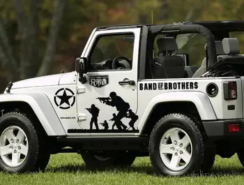 

Car Sticker for for Jeep Wrangler, for Jeep Cherokee, Car Decals, 3D Sticker, free shipping Reflective Car Stickers