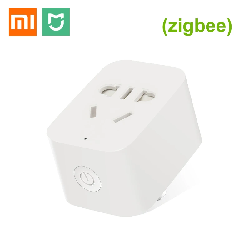 

Xiaomi Mi Mijia ZigBee Smart Socket WiFi APP Wireless Control Switches Timer Plug for Android IOS work with Mi home App