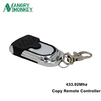 

angry monkey 433.92Mhz Universal Remote Control Duplicator Cloning Copying Transmitter Gate Garage Door Opener Switches Key Fob