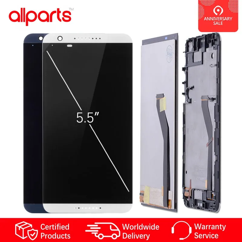 100Original Display For HTC Desire 820 LCD Touch Screen Digitizer with