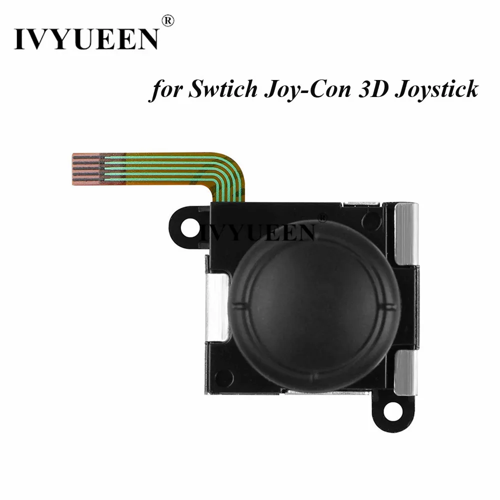 

IVYUEEN 1 pcs 3D Analog Thumb Stick For Nintend Switch Joystick Joy-Con Joy Con Sensor Module Potentiometer Repair Parts