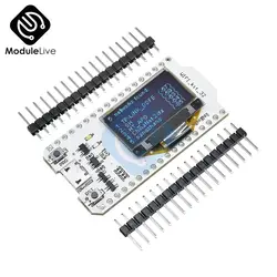 SX1278 ESP32 0,96 дюймов синий OLED Дисплей Bluetooth WI-FI CP2102 Модуль Сетевая макетная карта 433 МГц для Arduino без антенны