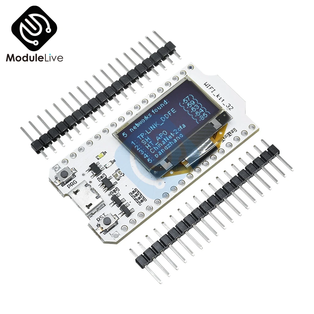 SX1278 ESP32 0 96 дюйма синий OLED дисплей Bluetooth Wi-Fi CP2102 модуль плата разработки Интернета
