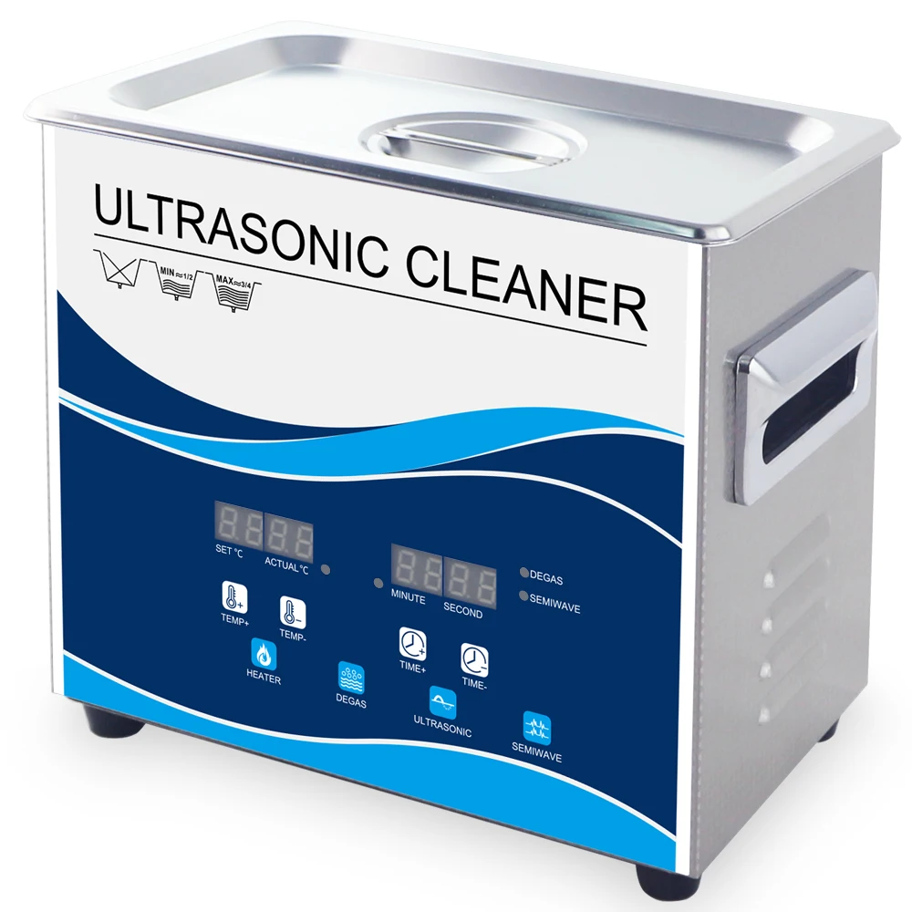 Skup 180W ultradźwiękowa 3.2L regulacja mocy grzałka Degas ultradźwiękowa podkładka SUS kąpiel kolczyk zegarki łańcuch moneta biżuteria Dental