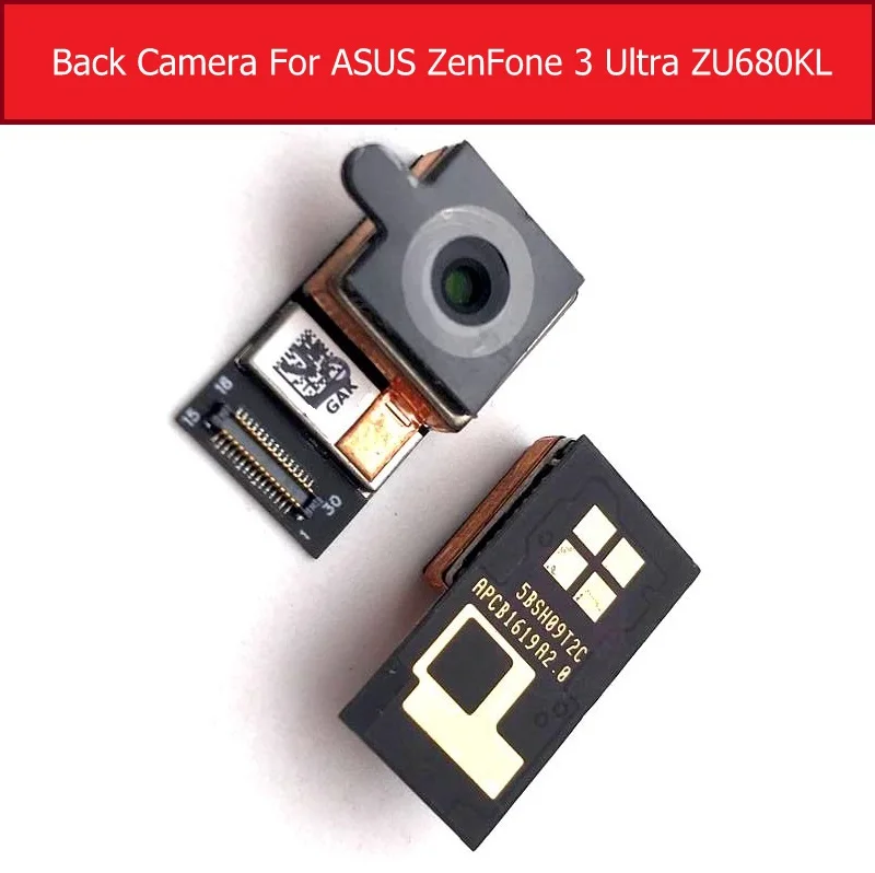 

Back Camera Module For Asus ZenFone 3 Ultra ZU680KL Main Big Rear Camera Flex Cable Replacement Tested Parts