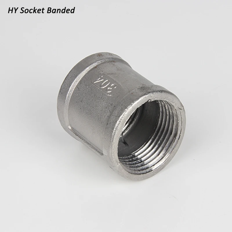 

4" BSPT Thread Pipe, Socket Banded Tube, Equal Pipe Fitting Connector