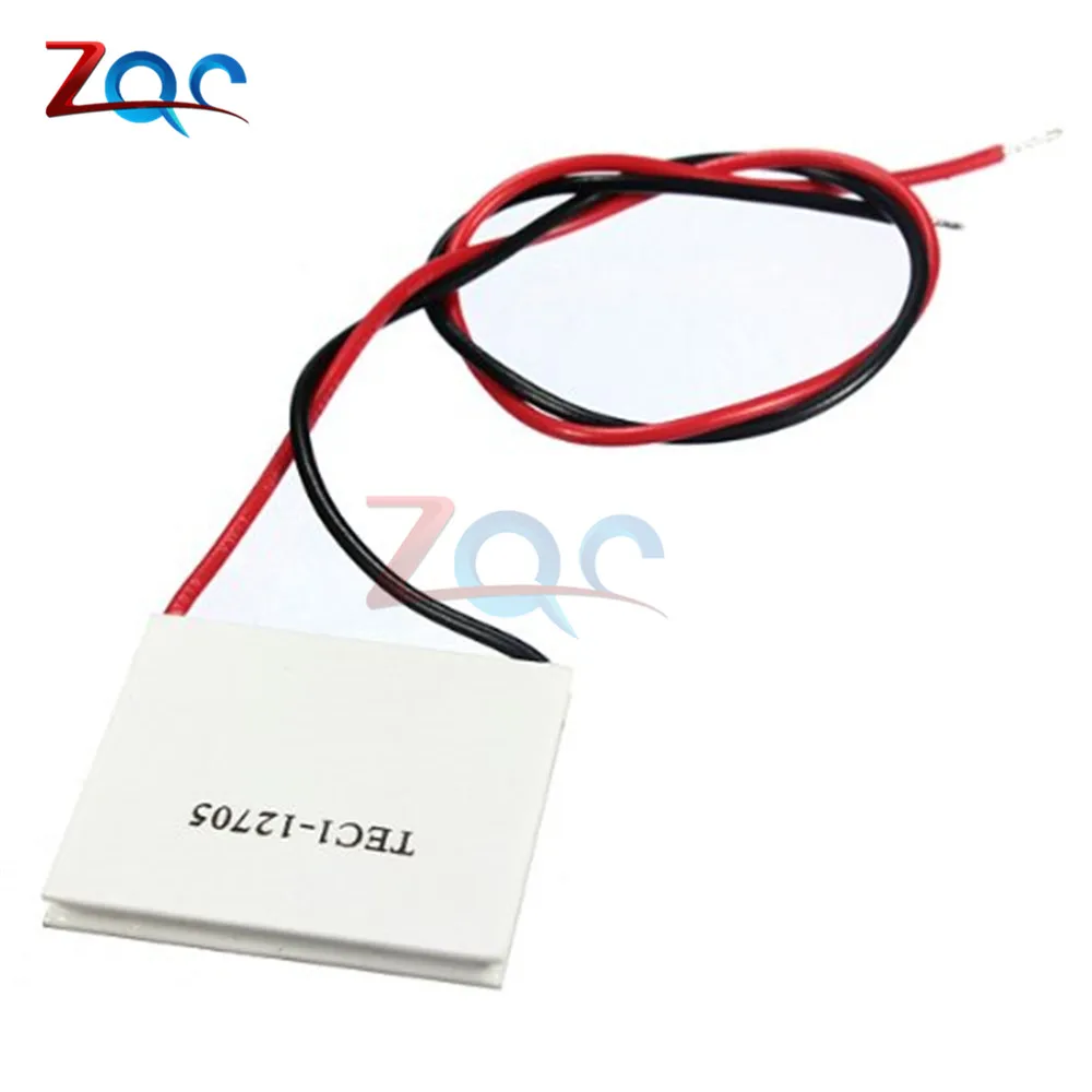 

TEC1-12705 Heatsink Thermoelectric Cooler Cooling Peltier Plate Peltier 12705 12V 5A Cells TEC12705 Peltier Elemente Module