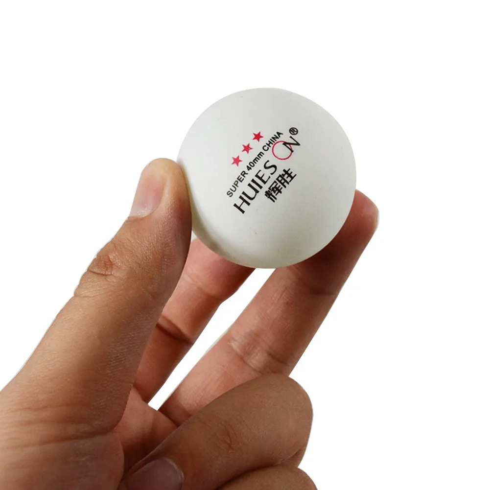 10 шт. новая таблица материалов теннисный мяч 40+ мм Диаметр 2,8 г 3 звезды ABS Пластиковые Мячи для пинг-понга для настольного тенниса