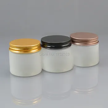 

50g Frosted PET bottles, plastic Jar Cream Bottle With Aluminum Cap Mask / cream / skin care products packaging, food packaging