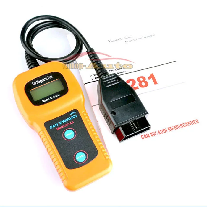 U281 VAG OBD2 OBDII Auto Motor Code Reader Scanner Diagnose Tool Kit