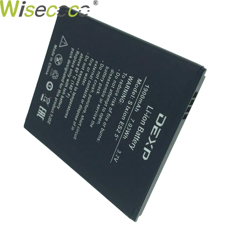 Wiscoco 10 шт. аккумулятор 1900 мАч для DEXP S Ixion ES2" смартфон, на замену высокого качества+ номер для отслеживания
