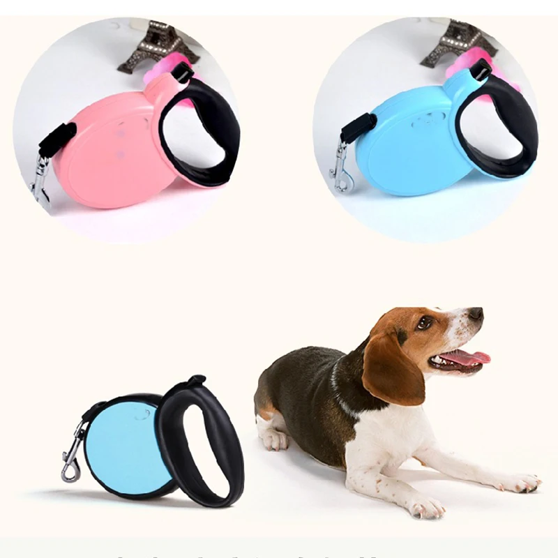 New 3M Pet Dog Cat lead Automatic Retractable Dog Leash Puppy Pet Traction Rope Chain Harness Dog collars Leash Pet Supplies5