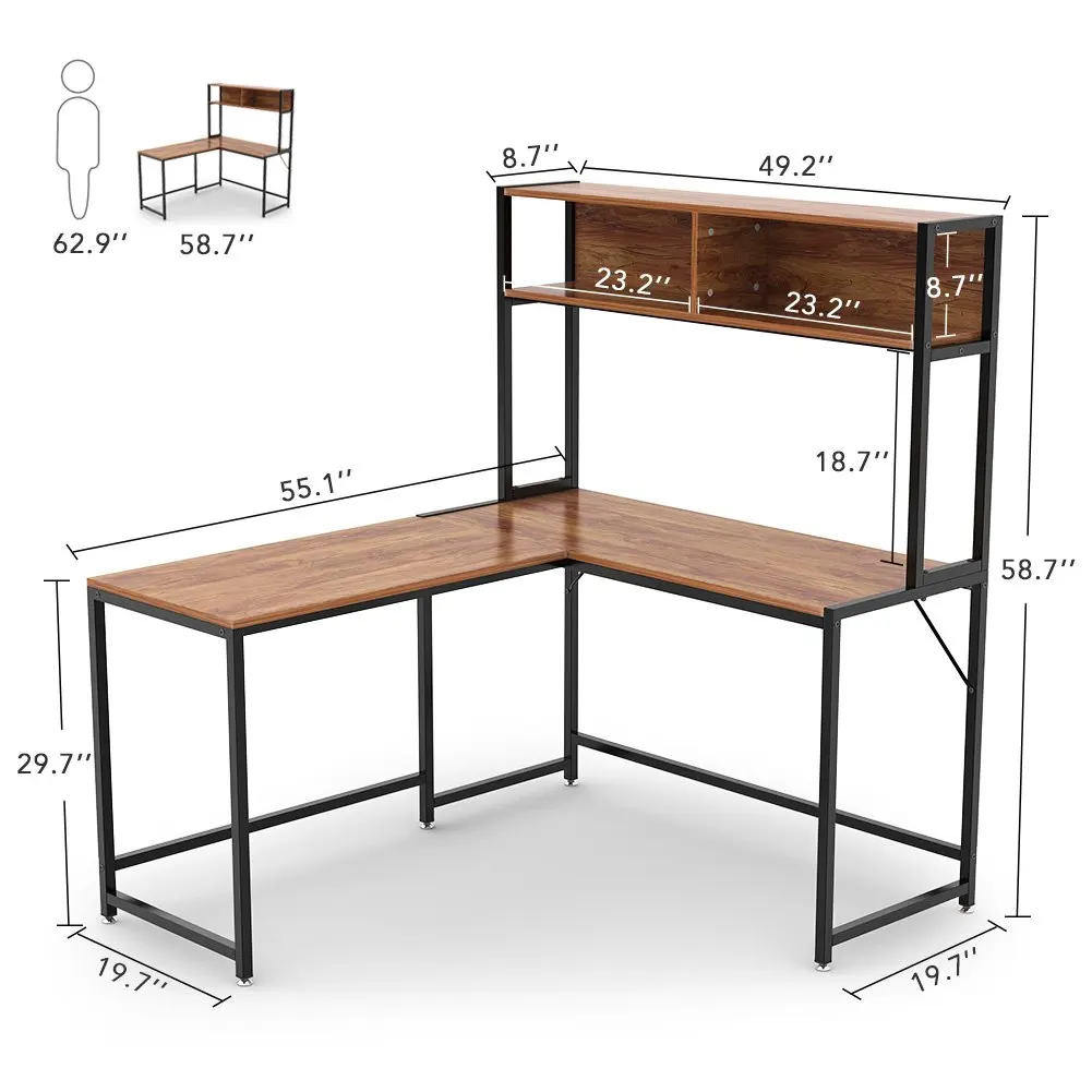 Featured image of post Computer Table With Side Shelf : In today&#039;s day and age, a computer table is a must for every home.