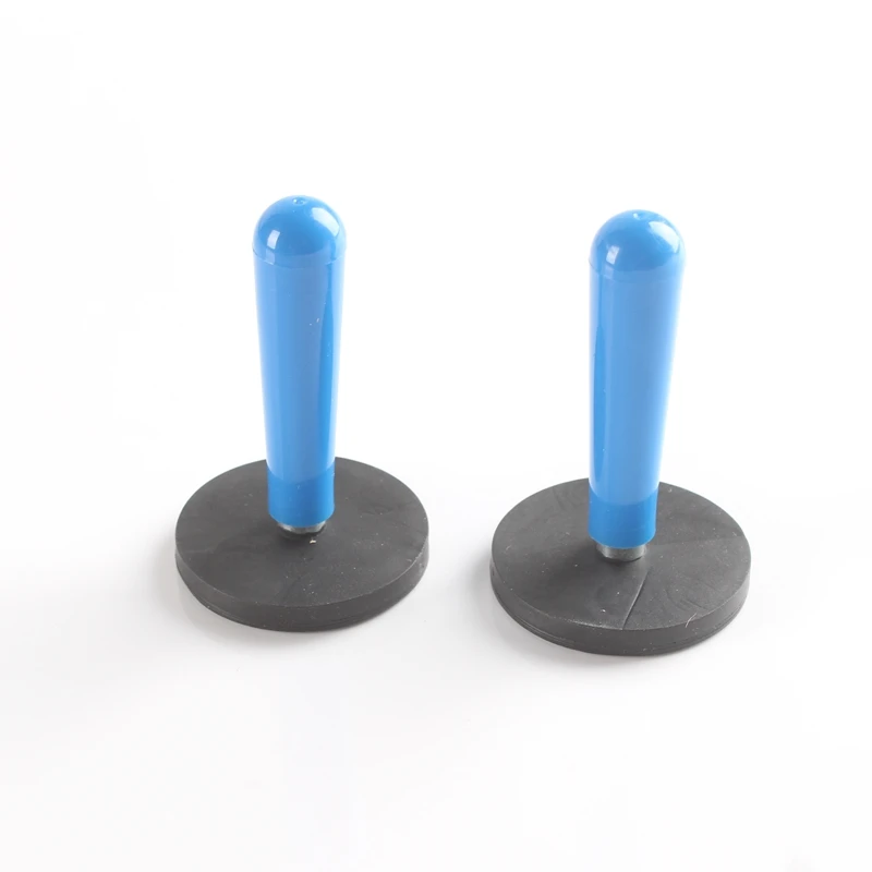 

Rubber mounting magnet,Permanent NdFeB strong magnet with a plastic handle,waterproof and shatter-proof,Dia 43mm and easy screw