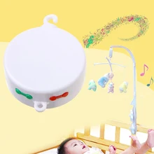 Rotary Baby Mobile Crib Bed Toy 12/35 Songs Music Box Movement Bell Nursery Hot