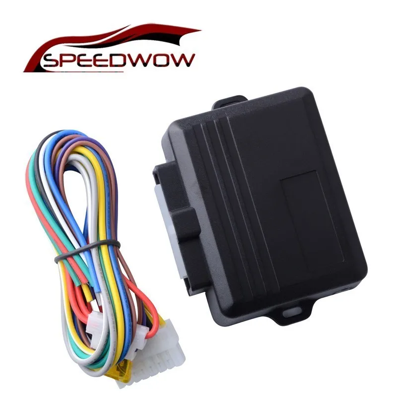 SPEEDWOW 12V универсальный Электрический оконный скручивающийся доводчик для 4 дверей Авто дистанционно закрывающийся оконный автомобильный сигнализатор защита автомобиля