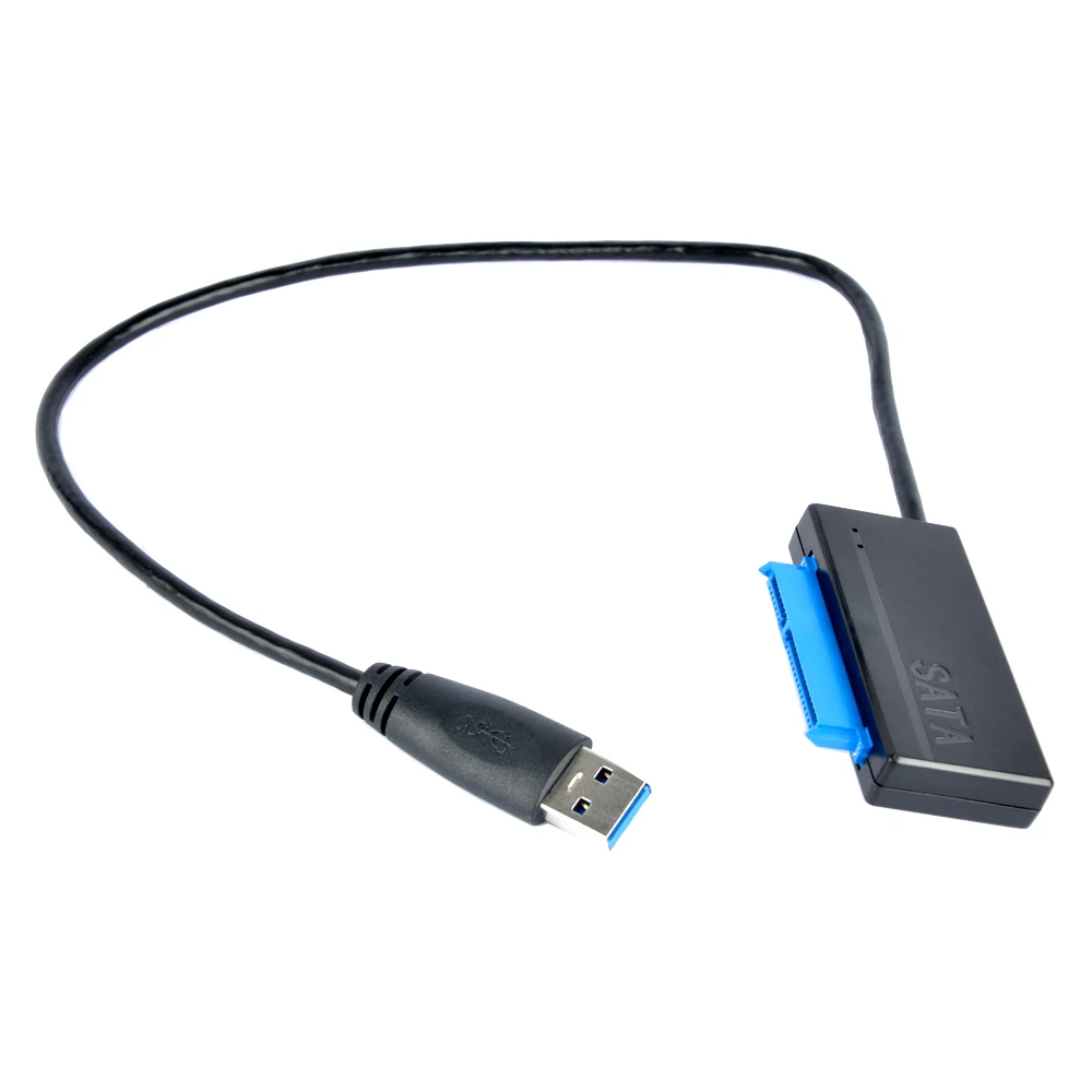 DeepFox Внешний USB 3 0 до 2 5 дюймов HDD SATA интерфейс подключения кабеля с шнуром питания