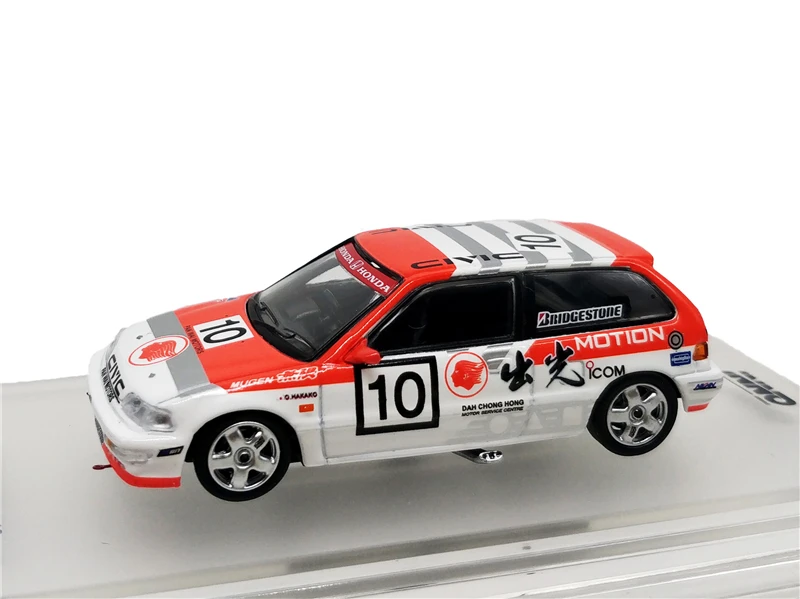 INNO64 1: 64 Honda Civic EG9 Gr.#10 IDEMITSU Макао 1990 гонки литья под давлением модель автомобиля