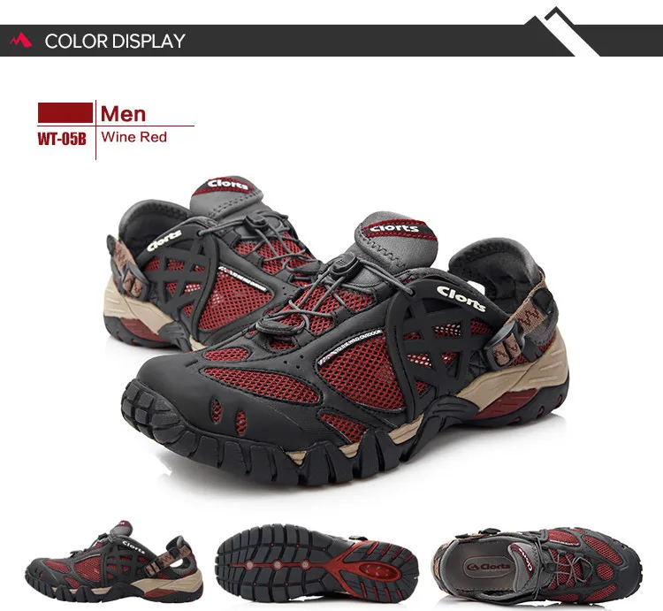 Verão dos Homens Sapatos ao ar Livre de Secagem Sapatos de Água Clorts Upstream Sapatos Malha Respirável Aqua Rápida Tamanho Grande Novos Wading 45 46 14 High Quality Esporte e Lazer