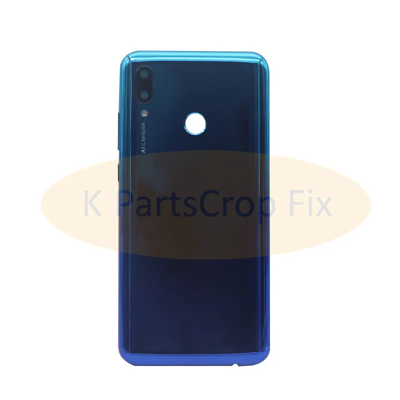 Для 6,2" huawei P Smart задняя крышка батарейного отсека Корпус задней двери+ рамка отпечатков пальцев+ стеклянная линза
