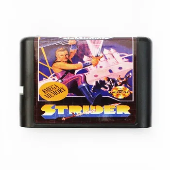 

Strider Hiryu 16 bit MD Game Card For Sega Mega Drive For Genesis