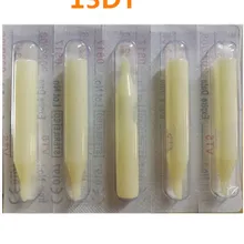 UPTATSUPPLY 13DT 50 шт./партия алмазные Одноразовые Белые пластиковые наконечники со стерильной пластиковой татуировкой для тату-машины