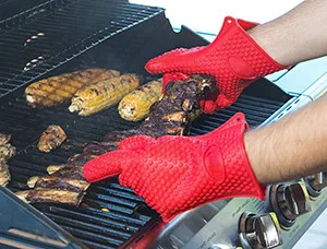WALFOS 1 шт. пищевой приготовление, Выпекание, барбекю перчатки теплостойкая силиконовая решетка для барбекю перчатки прихватка-перчатки для барбекю инструменты