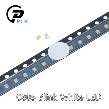 

1000pcs Blinking LED SMD Diodos LEDs 0805 WHITE LED Flashing LED Flash Blinklicht Diodes