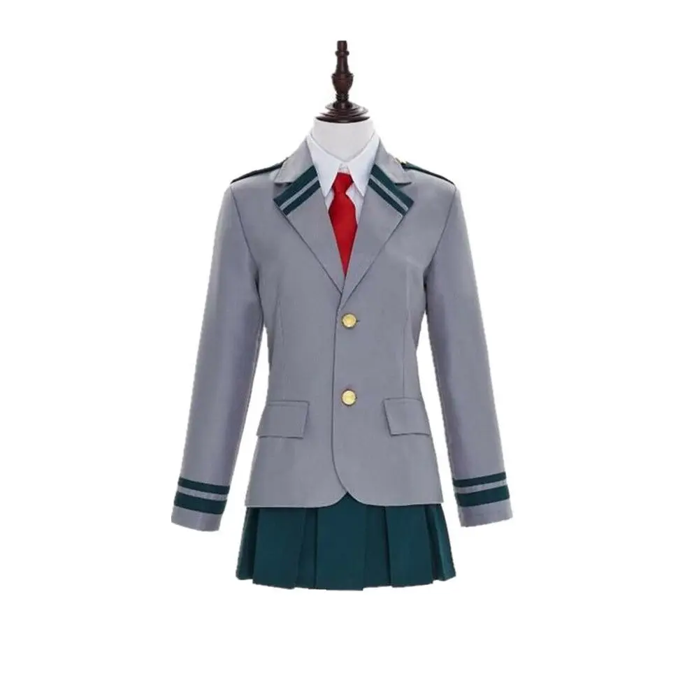 Школьная форма My Hero Academia костюм Аниме Boku no Midoriya Izuku Bakugou Katsuki Uraraka Ochako карнавальные