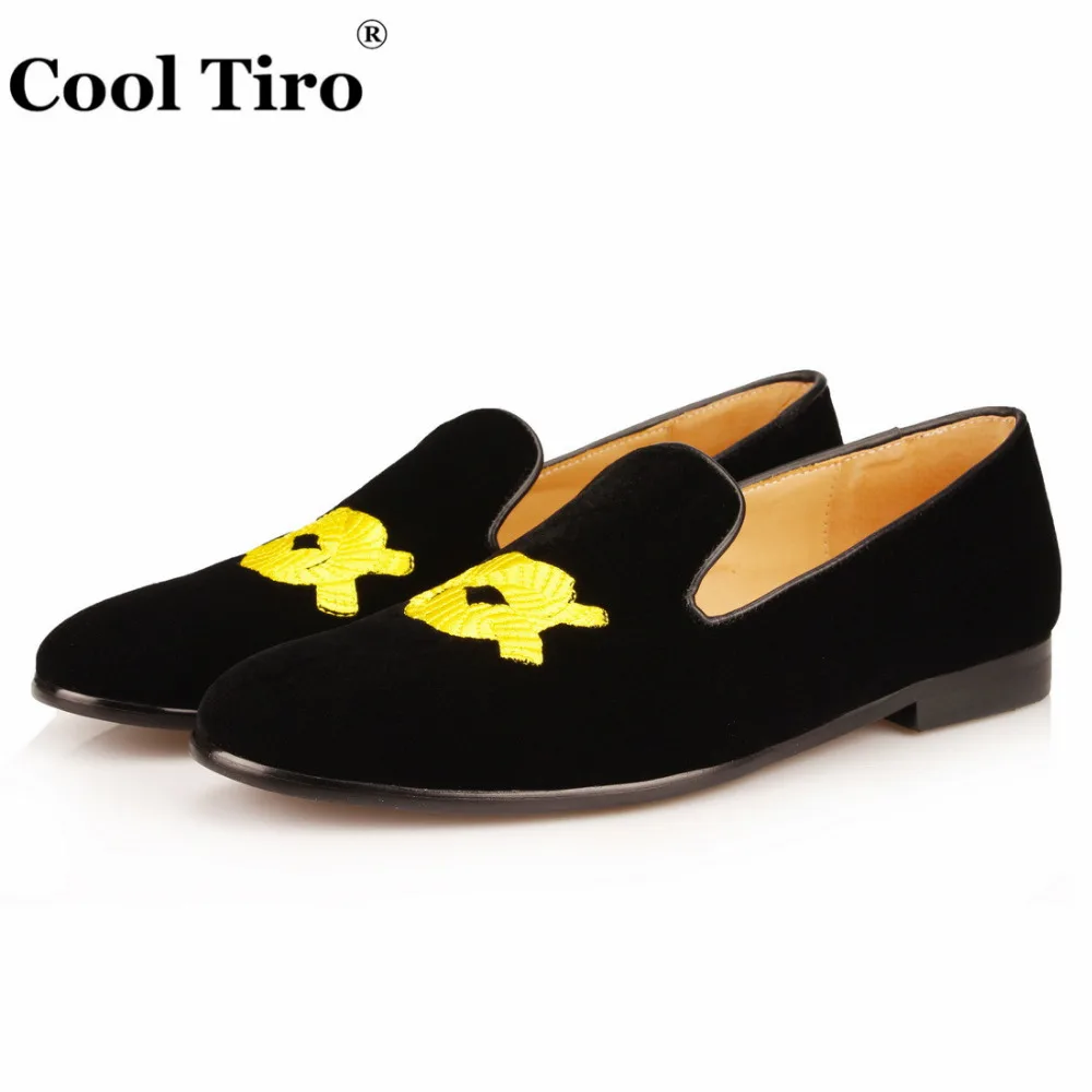 black Velvet shoes men flat (3)