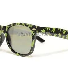 Горшок Лист дифракционные очки-дифракционные очки Призма Показать 3D оттенки