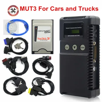 

Professinal Car and Truck Diagnostic Tool for Mitsubishi MUT3 MUT III Support ECU Programmer With Coding Function Multi-language