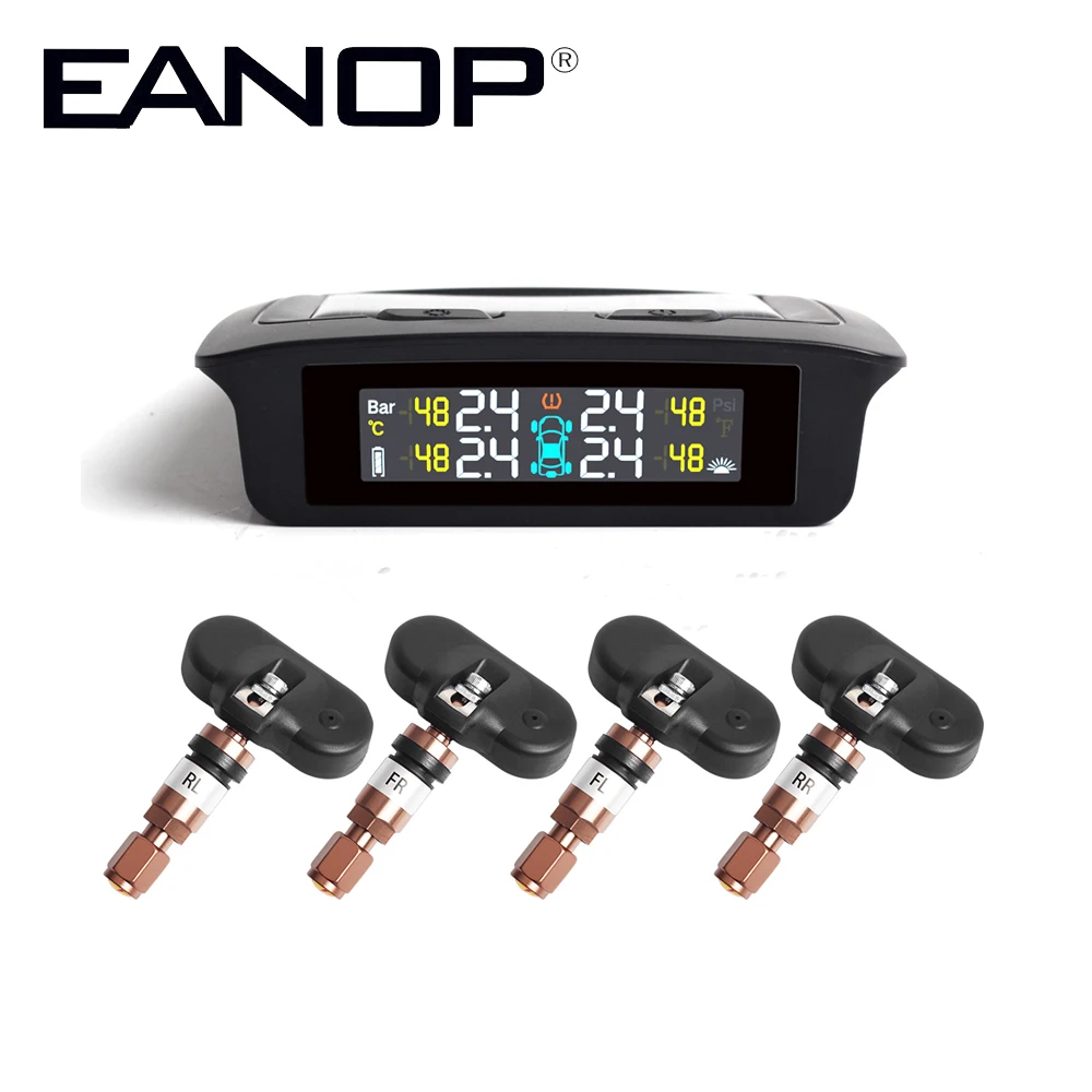 Buy EANOP S700 Solar Tpms tyre pressure indicator Car