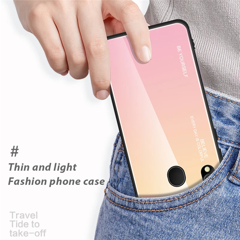 Case For Samsung Galaxy A40 A50 A30 Gradient Tempered Glass Case For Samsung Galaxy A60 A70 M20 S10e Tempered Glass Phone Case Case For Samsung Galaxy A40 A50 A30 Gradient Tempered Glass Case For Samsung Galaxy A60 A70 M20 S10e Tempered Glass Phone Case