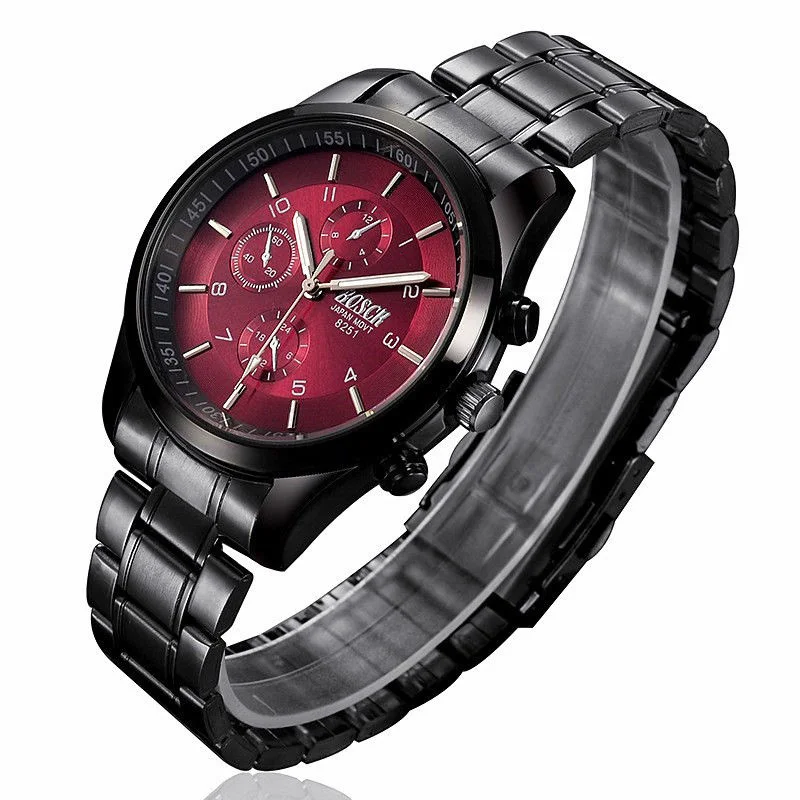 

Watch Men's Stainless Steel Watches Fashion Men Wrist Watches Top Brand Luxury Male Quartz Clock Business Relogio Masculino 2018