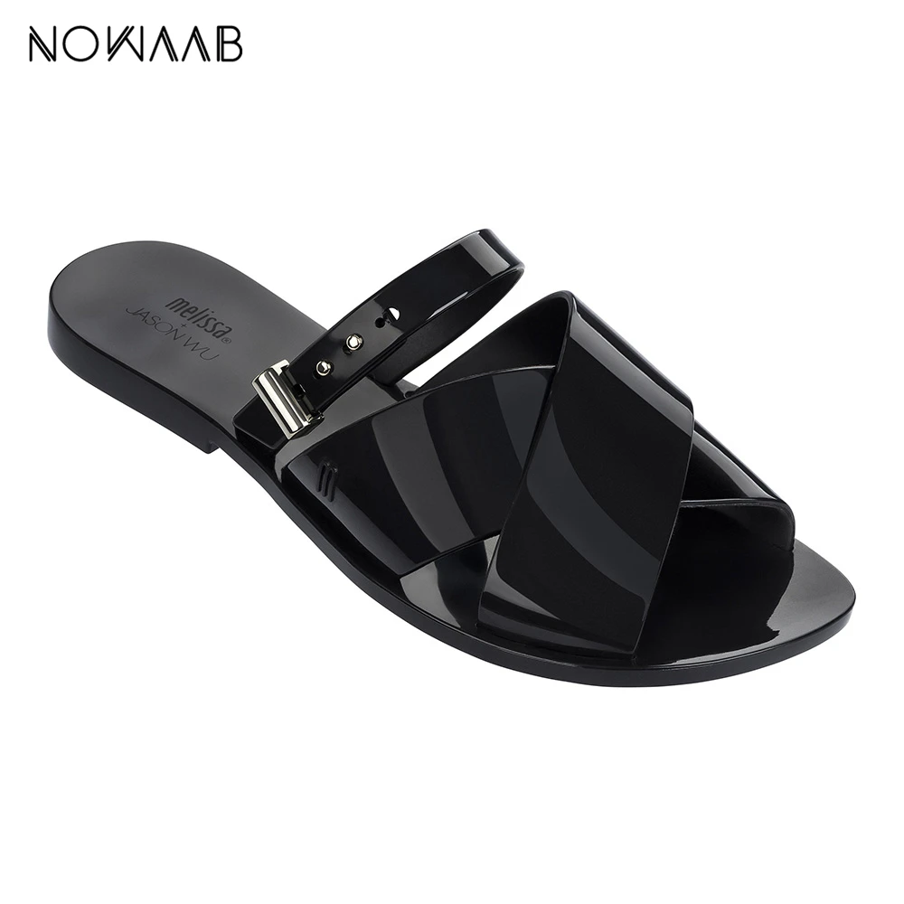 

Melissa Diane Salinas 2019 Women Flat Sandals Brand Melissa Shoes For Women Jelly Sandals Female Jelly Shoes